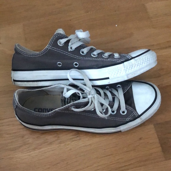 Grey Converse All Stars - Picture 2 of 9